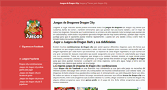 Desktop Screenshot of juegosdedragoncity.net